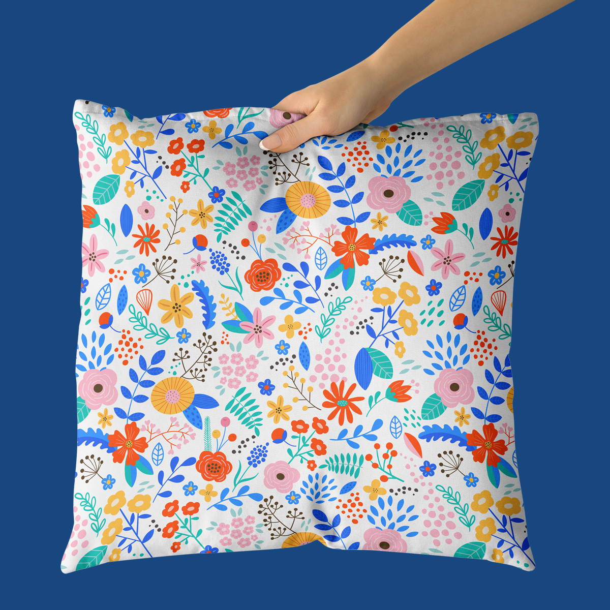 flower pillow